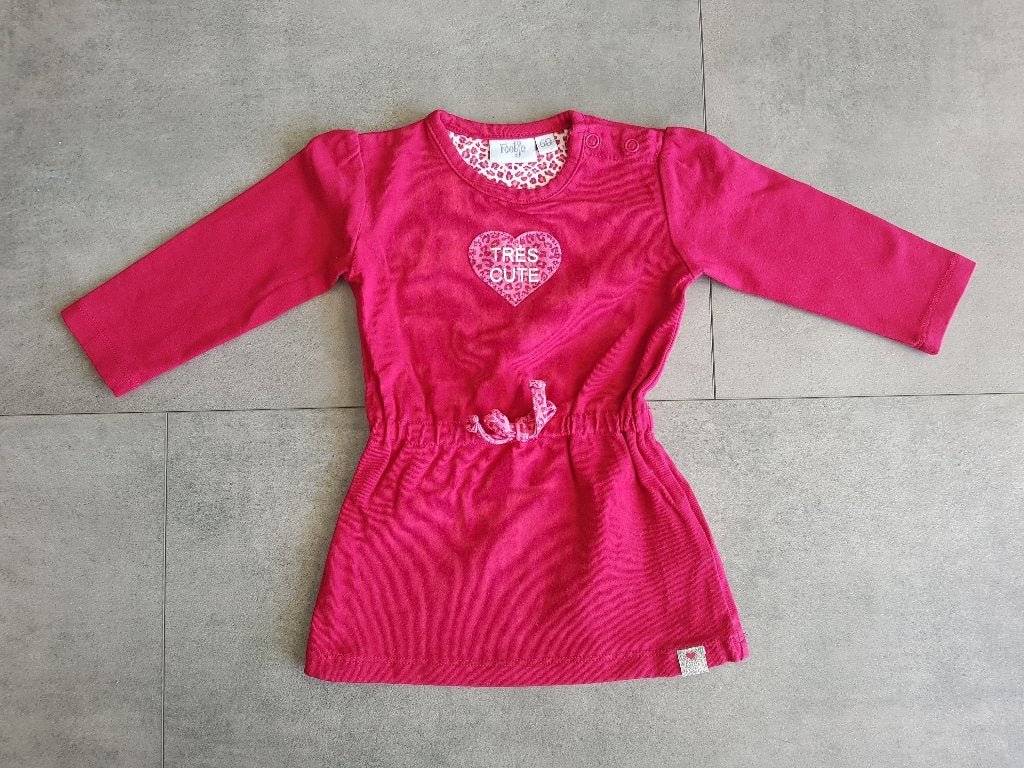 Jurkje maat 68 van Feetje ZGAN, Ophalen of Verzenden, Zo goed als nieuw, Meisje, Jurkje of Rokje
