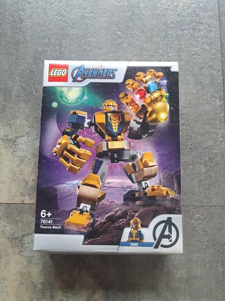 LEGO Marvel Avengers Thanos Mech Set 76141, Marvel, Lego, Ophalen of Verzenden, Zo goed als nieuw