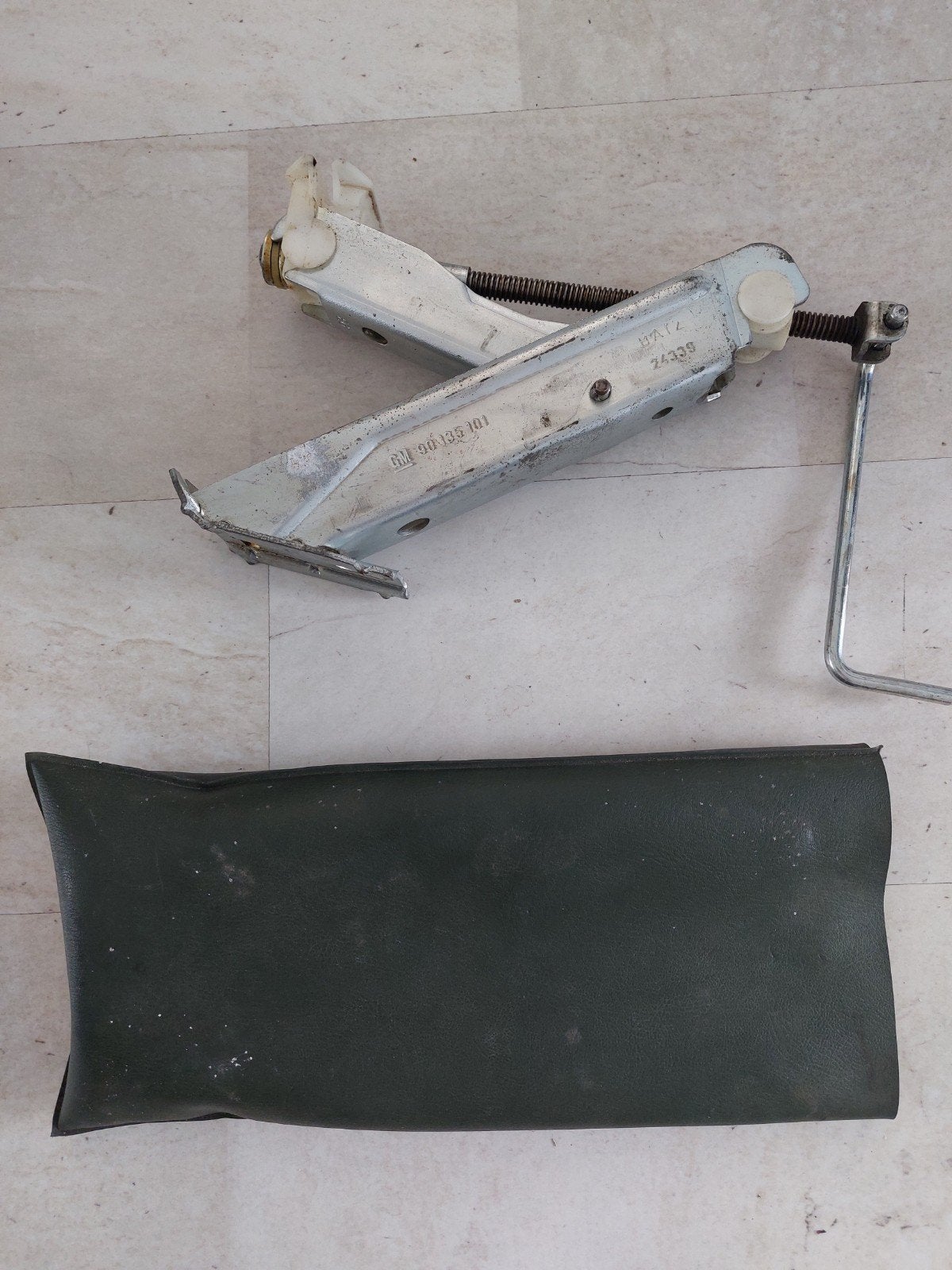 Auto krik, Auto diversen, Krikken, Ophalen of Verzenden, Gebruikt, Hydraulisch, Garagekrik