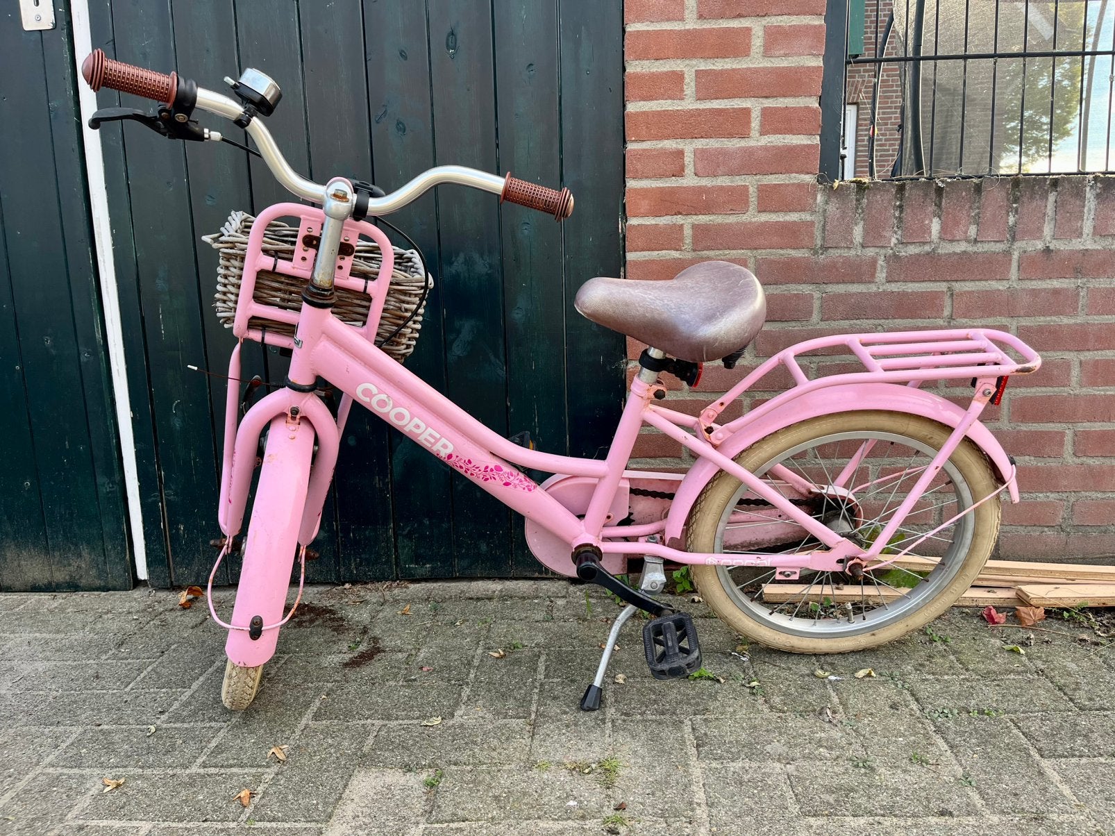 Fiets, meisjes, Ophalen, Gebruikt, 20 inch
