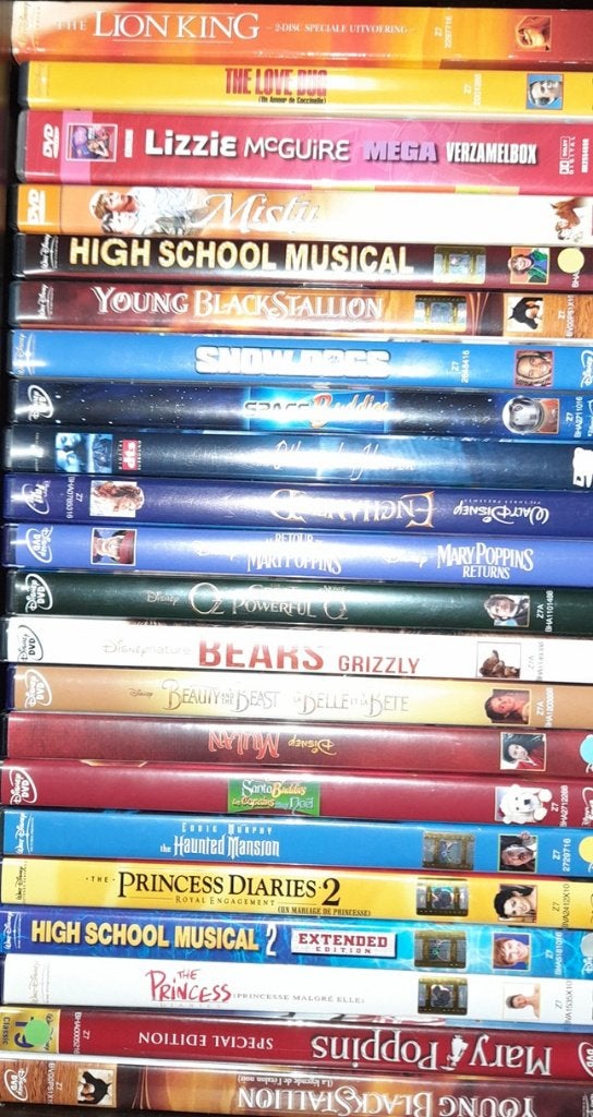 Collectie Disney dvd's - uitzoeken uit partij 2,50 per stuk, Verzenden, Nederlands, Zo goed als nieuw, Nederlands
