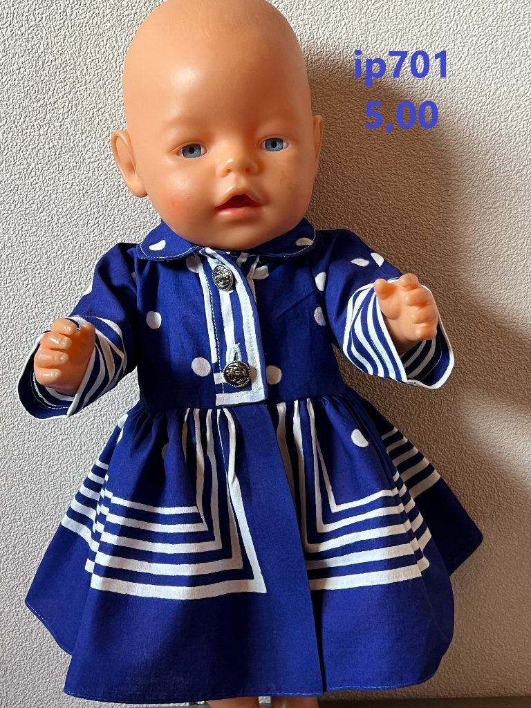 Poppenkleertjes baby born. Jurkje. Opbrengst KiKa., Ophalen, Nieuw, Barbie