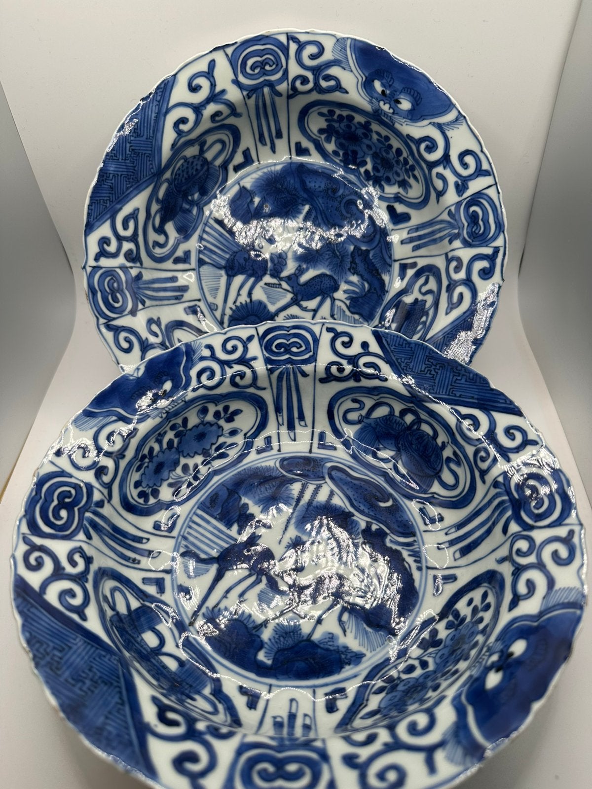 Chinese antieke Wanli borden, Antiek en Kunst, Ophalen