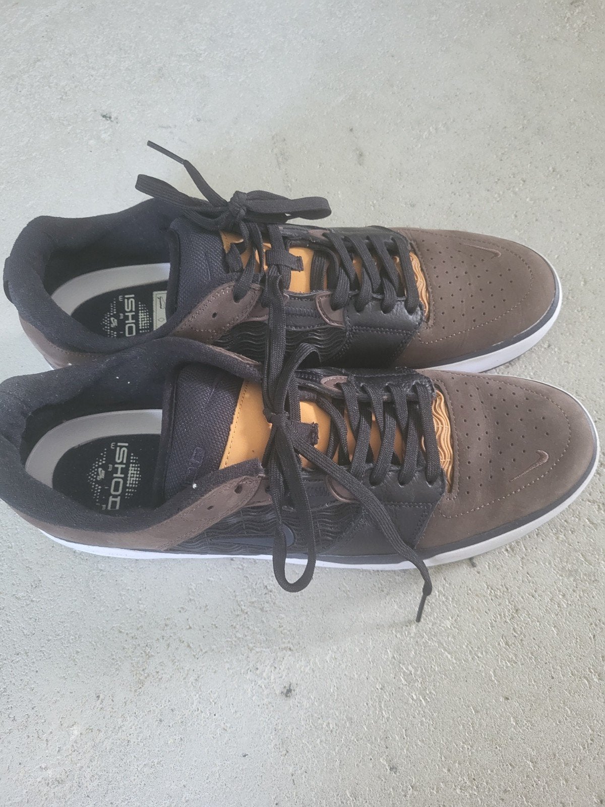Nike SB Ishod Wair Sneakers - Bruin/Zwart, Kleding | Heren, Schoenen, Ophalen of Verzenden, Zo goed als nieuw, Bruin