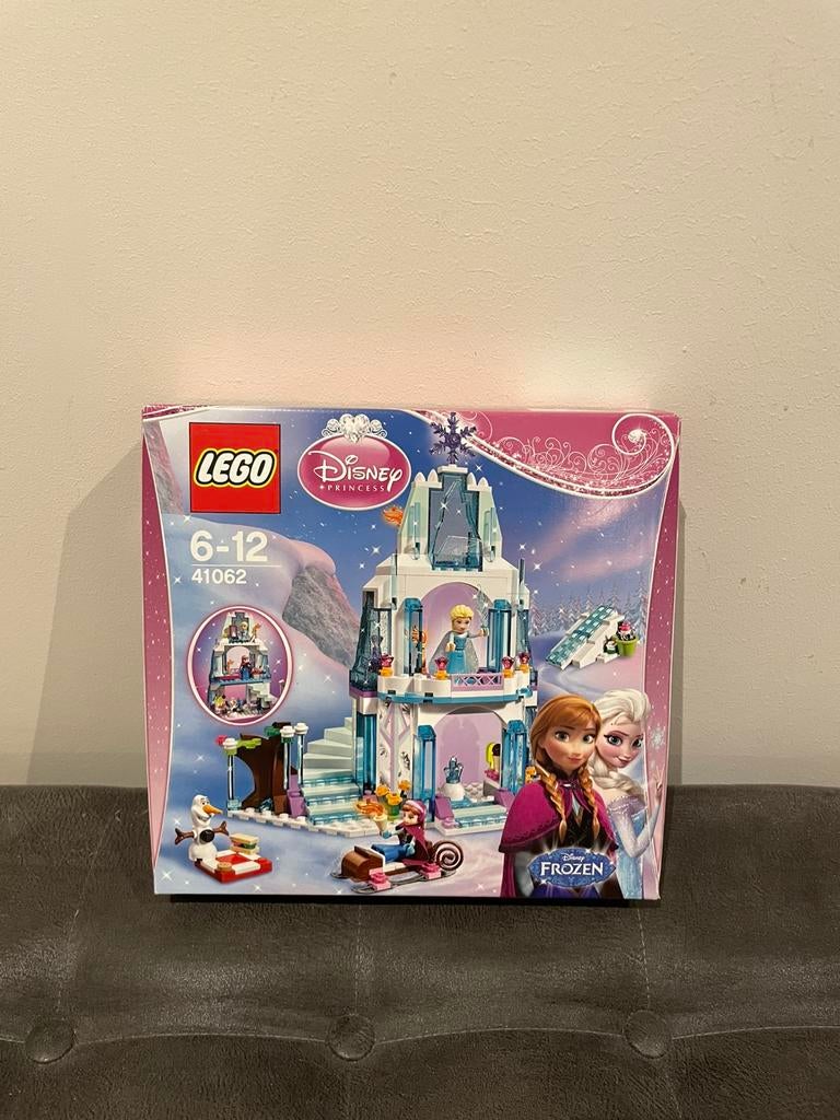 LEGO Disney Princess 41062 Elsa's fonkelende ijskasteel, Ophalen of Verzenden, Zo goed als nieuw