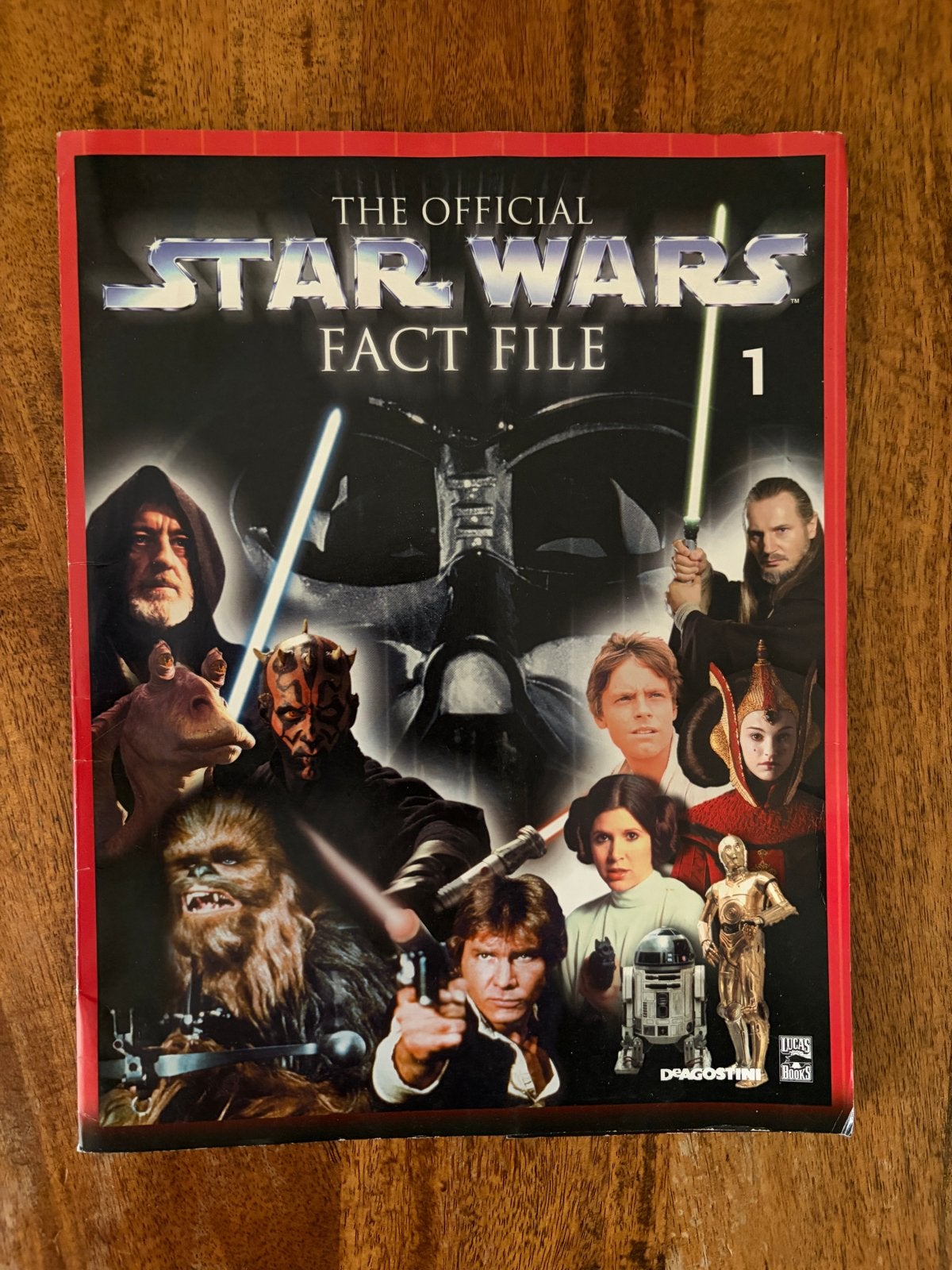 The Official Star Wars Fact File 1 - Boek met Poster, Ophalen, Zo goed als nieuw, Boek of Poster