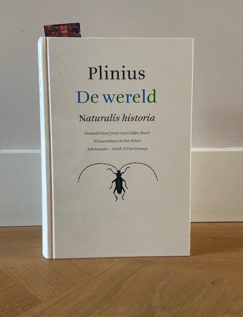 Plinius - De wereld: Naturalis historia, Ophalen of Verzenden, Zo goed als nieuw
