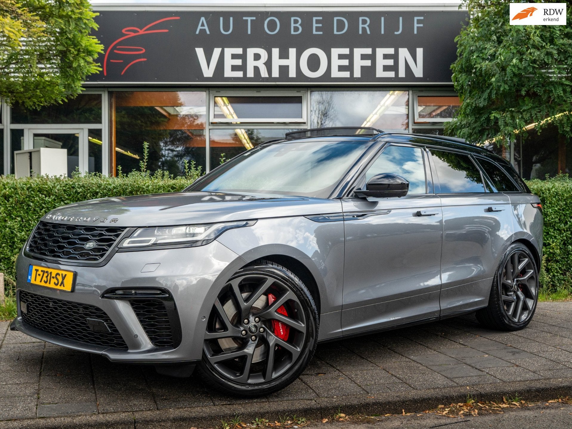 Land Rover Range Rover Velar 5.0 V8 SVAutobiography Dynamic, Auto's, Automaat, Dealer onderhouden, Leder, Bedrijf