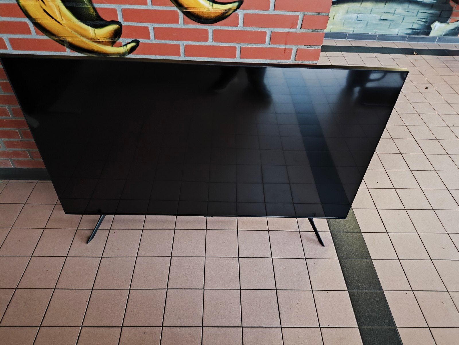 2x Samsung Smart QLED tv met defect, Ophalen, Gebruikt, 100 cm of meer, Samsung