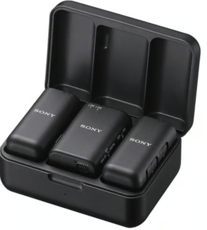 Nieuw Sony Draadloze Microfoon Set (2x zender, 1x ontvanger), Muziek en Instrumenten, Microfoons, Ophalen of Verzenden, Zo goed als nieuw