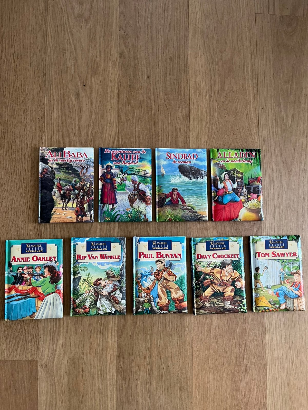 Kinderboeken 9 stuks amerikaanse volksverhalen zgan, Boeken, Ophalen of Verzenden, Zo goed als nieuw