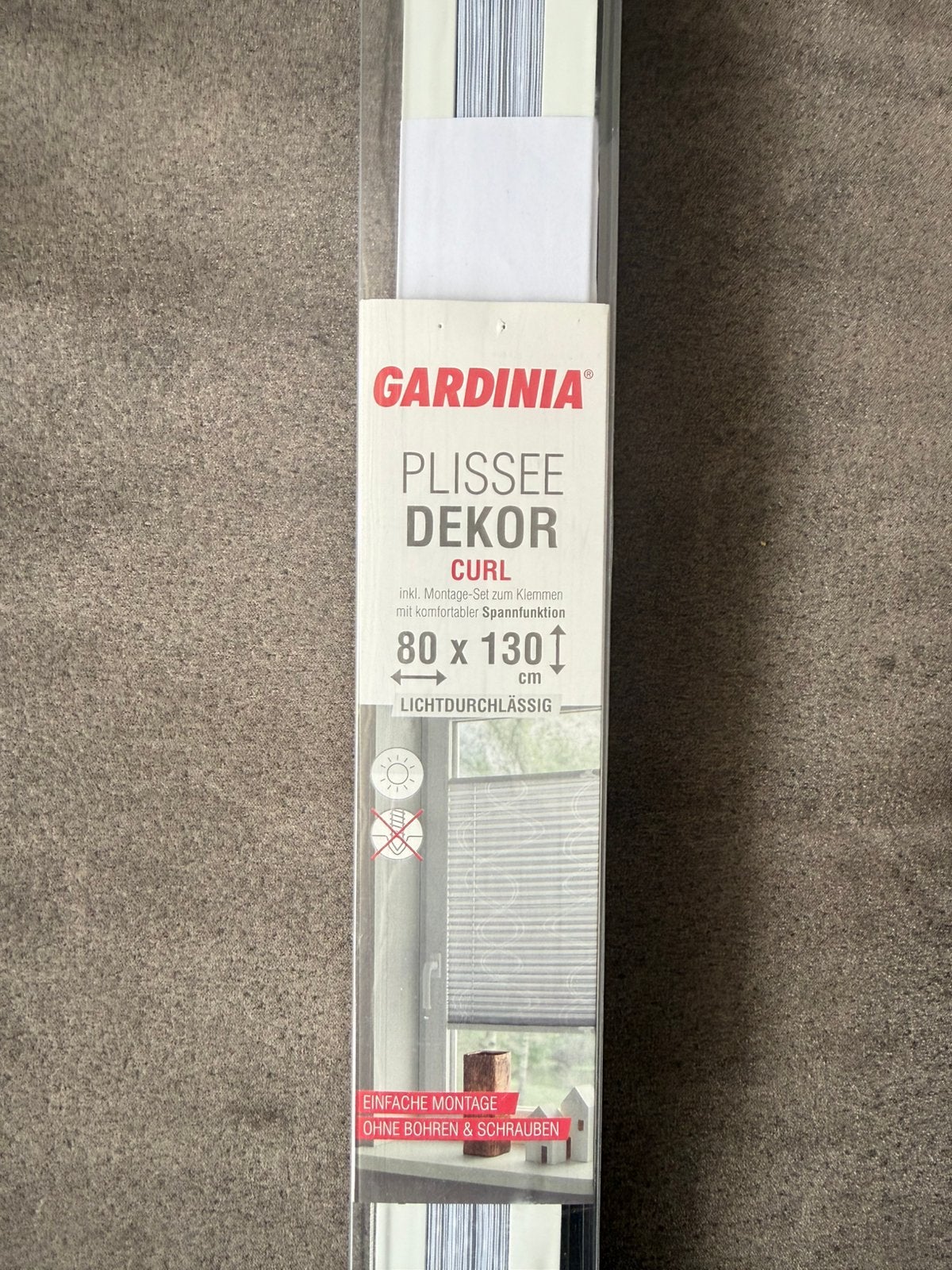 Nieuwe plissé, Ophalen, Zo goed als nieuw, Gordijn