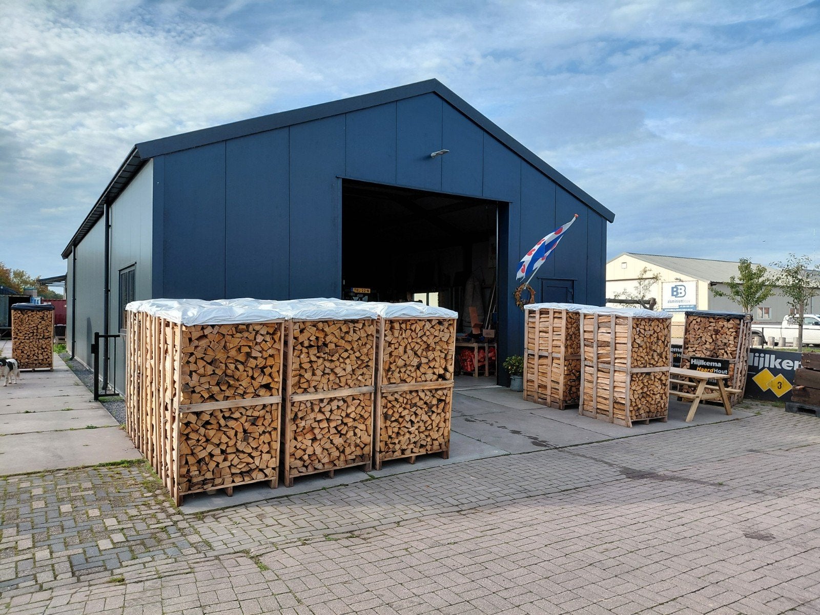 Haardhout te koop., Tuin en Terras, Minder dan 3 m³, Ophalen