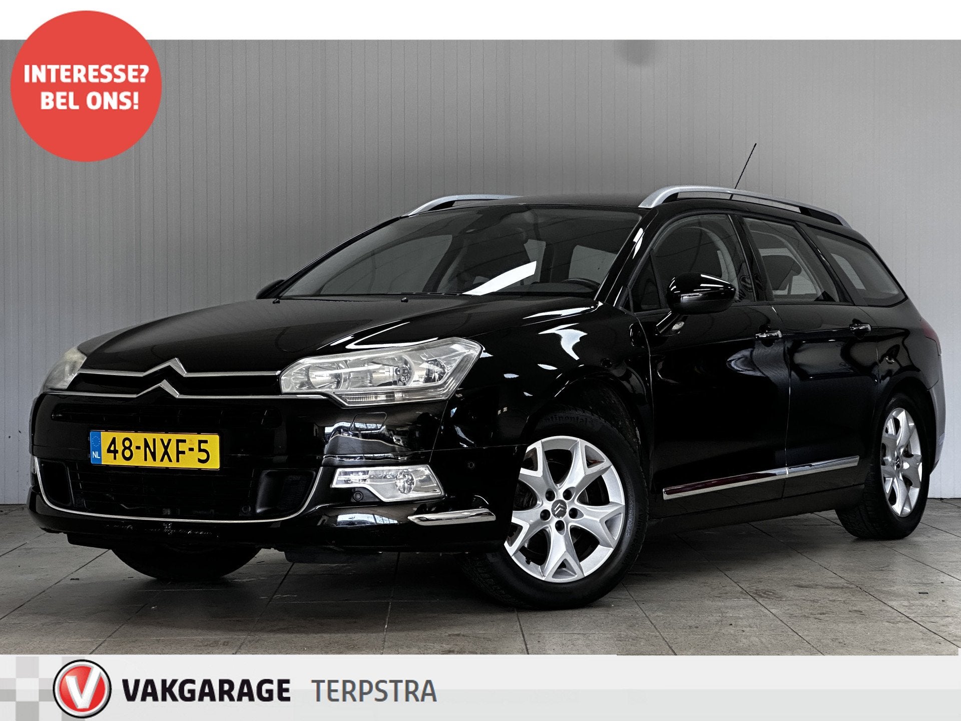 Citroën C5 Tourer 1.6 THP Comfort/ Trekhaak/ Luchtvering/ S, Auto's, Voorwielaandrijving, Euro 5, Stof, Gebruikt