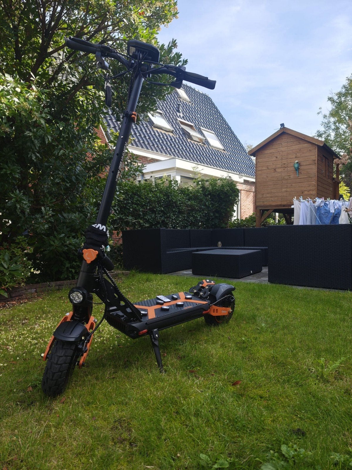 KuKirin G2 Max elektrische scooter met zadel en verlichting, Fietsen en Brommers, Ophalen, Nieuw, Elektrische step (E-scooter)