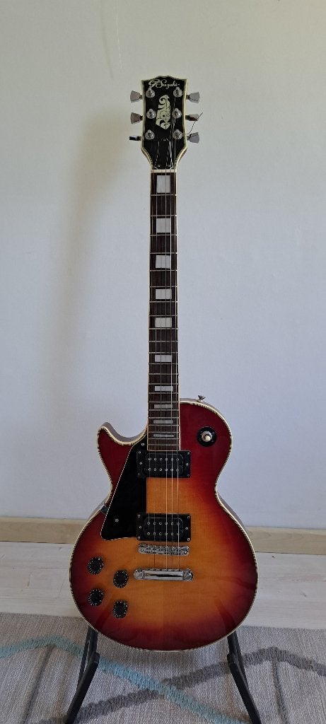Linkshandige electrische gitaar