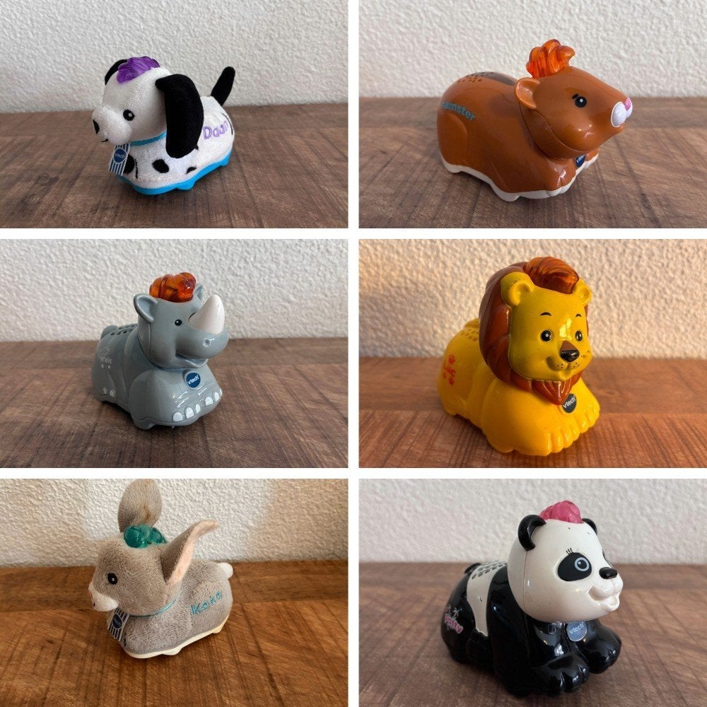 Groot pakket Vtech Zoef Zoef dieren. Goede staat. Zie FOTO's, Ophalen of Verzenden, Gebruikt, 6 maanden tot 2 jaar