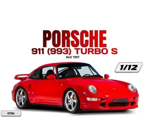 Porsche 911 (993) Turbo S 1997 Rood 1:12 GT Spirit Limited E, Tschuiten@hotmail.com, Auto, Frankrijk, Nieuw