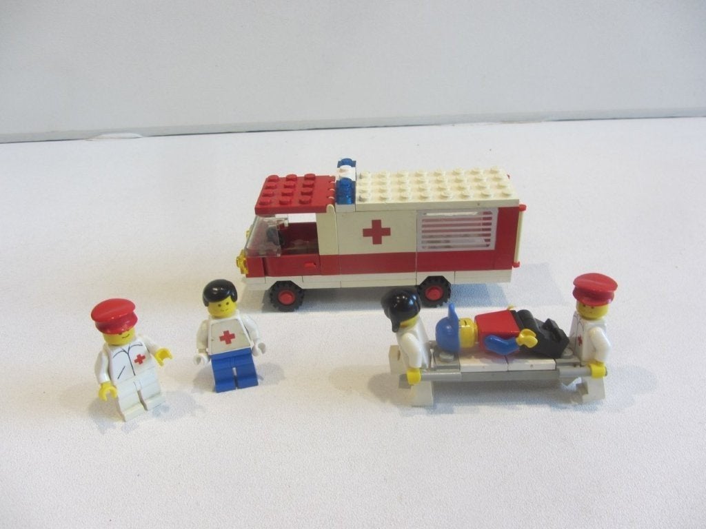 lego vintage ziekenauto 6688, Ophalen of Verzenden, Gebruikt, Lego