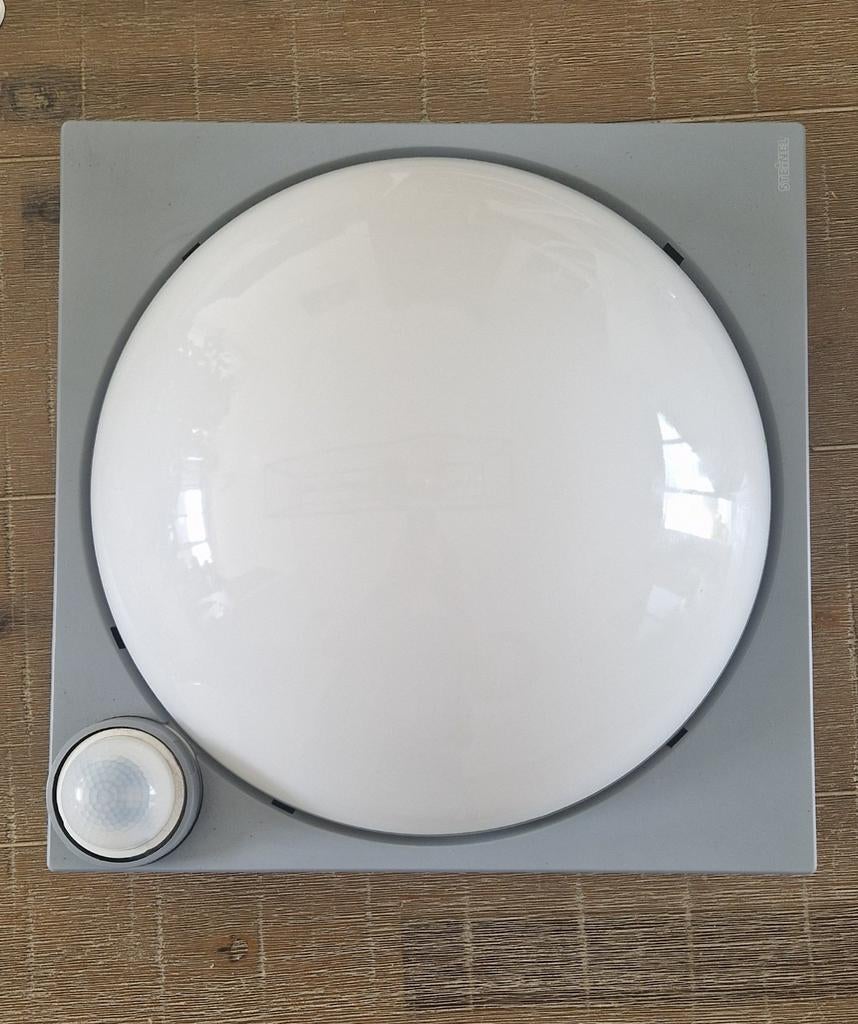 Steinel 6590 Buitenlamp met Sensor en Glazen Kap, Ophalen of Verzenden