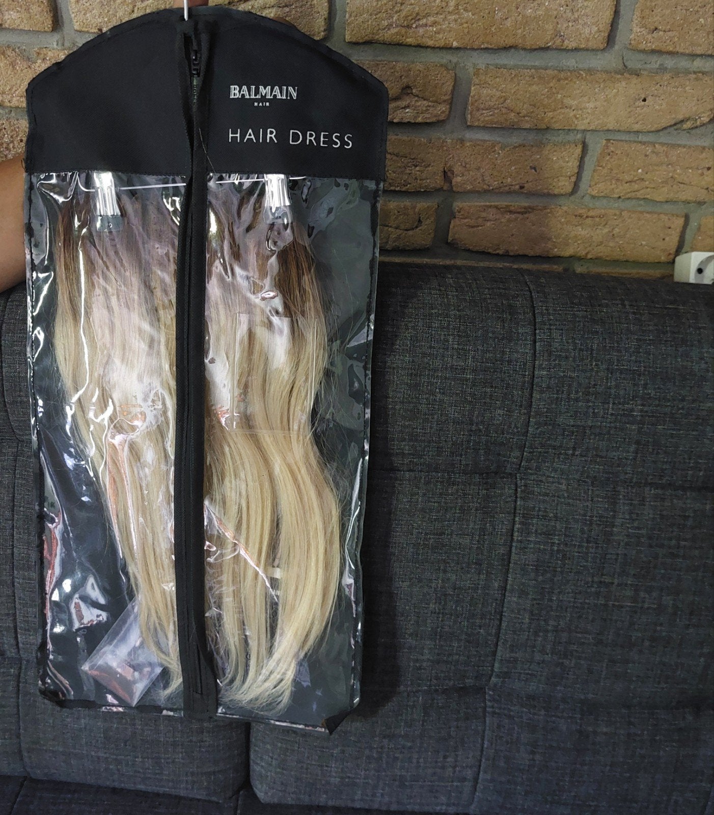 Balmain Hair Dress 40 cm Extension - Ombre,, Ophalen of Verzenden, Nieuw, Pruik of Haarverlenging