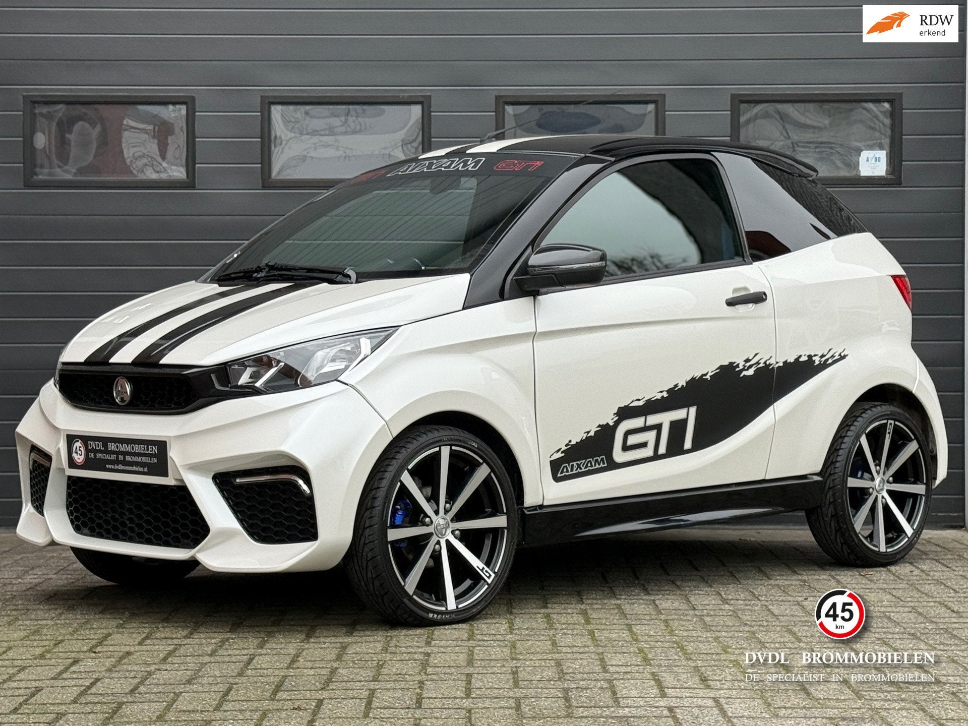 Aixam Coupé GTI Emotion Brommobiel 45km 2021 1eig 34dkm ZGA