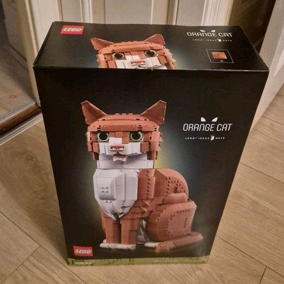 NIEUW LEGO Ideas oranje kat - 21376, Ophalen, Lego, Nieuw, Ideas