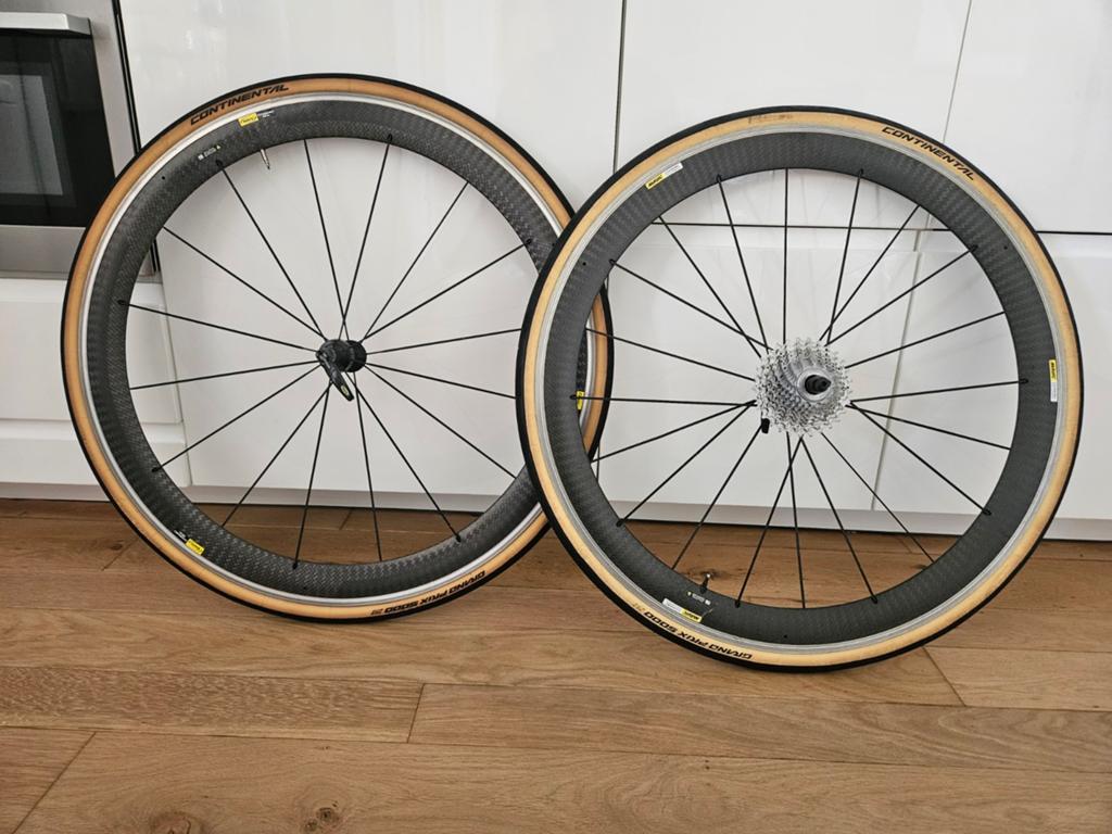 Mavic Cosmic carbon wielset. Campagnolo, Wiel, Ophalen of Verzenden, Zo goed als nieuw, Racefiets