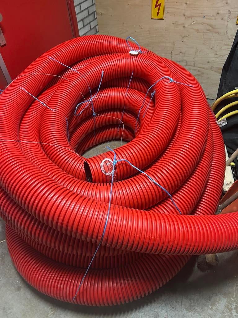 kabelbescherming 48 meter 160 mm, Doe-het-zelf en Verbouw, Buizen en Afvoer, Ophalen, Pvc, 6 meter of meer, Overige typen