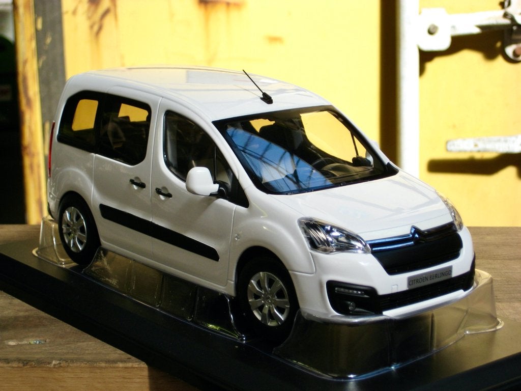 Citroen Berlingo serie 3 wit Norev LIMITED EDITION 1:18, Ophalen of Verzenden, Nieuw, Auto, Norev