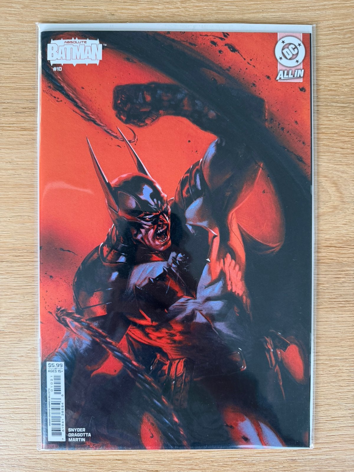 Absolute Batman #10 Dell’Otto variant (NM), Eén comic, Ophalen of Verzenden, Nieuw, Amerika