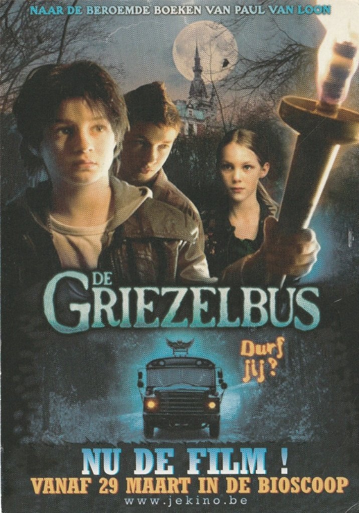 De Griezelbus - Film Ansichtkaart, Verzenden, 1980 tot heden, Gelopen, Cultuur en Media