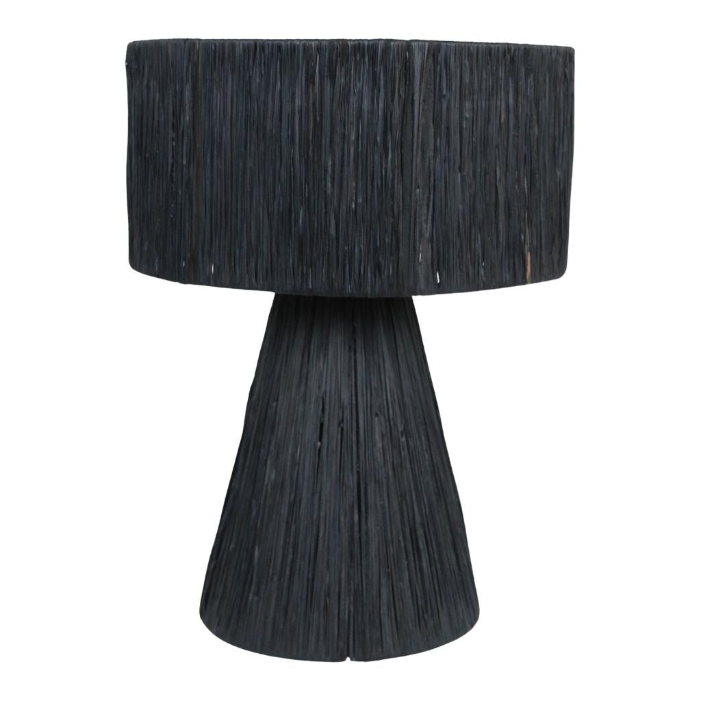 Raw Materials Palmyra Tafellamp naturel Zwart | €139 nu, Raw Materials, Raw Materials, Nieuw, Ophalen of Verzenden