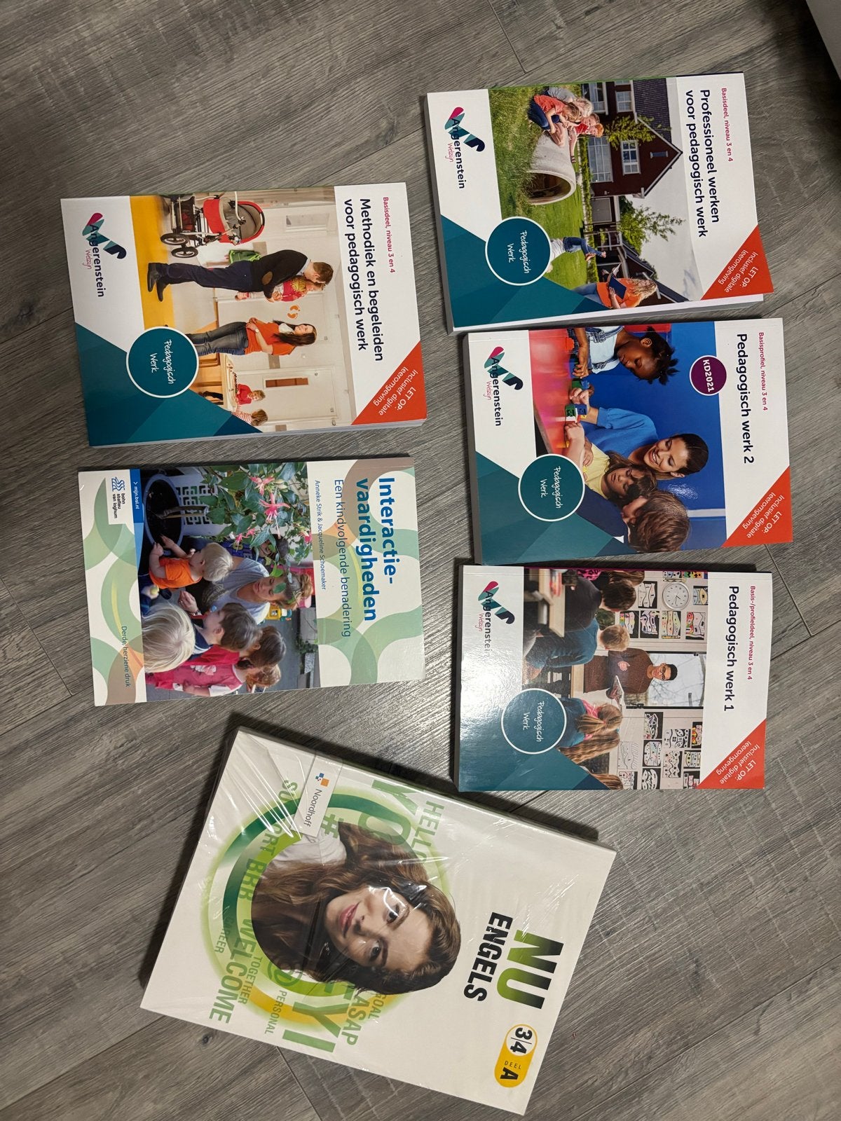 Diverse schoolboeken Pedagogisch Werk en Engels, Ophalen of Verzenden, Gamma, Nieuw, MBO