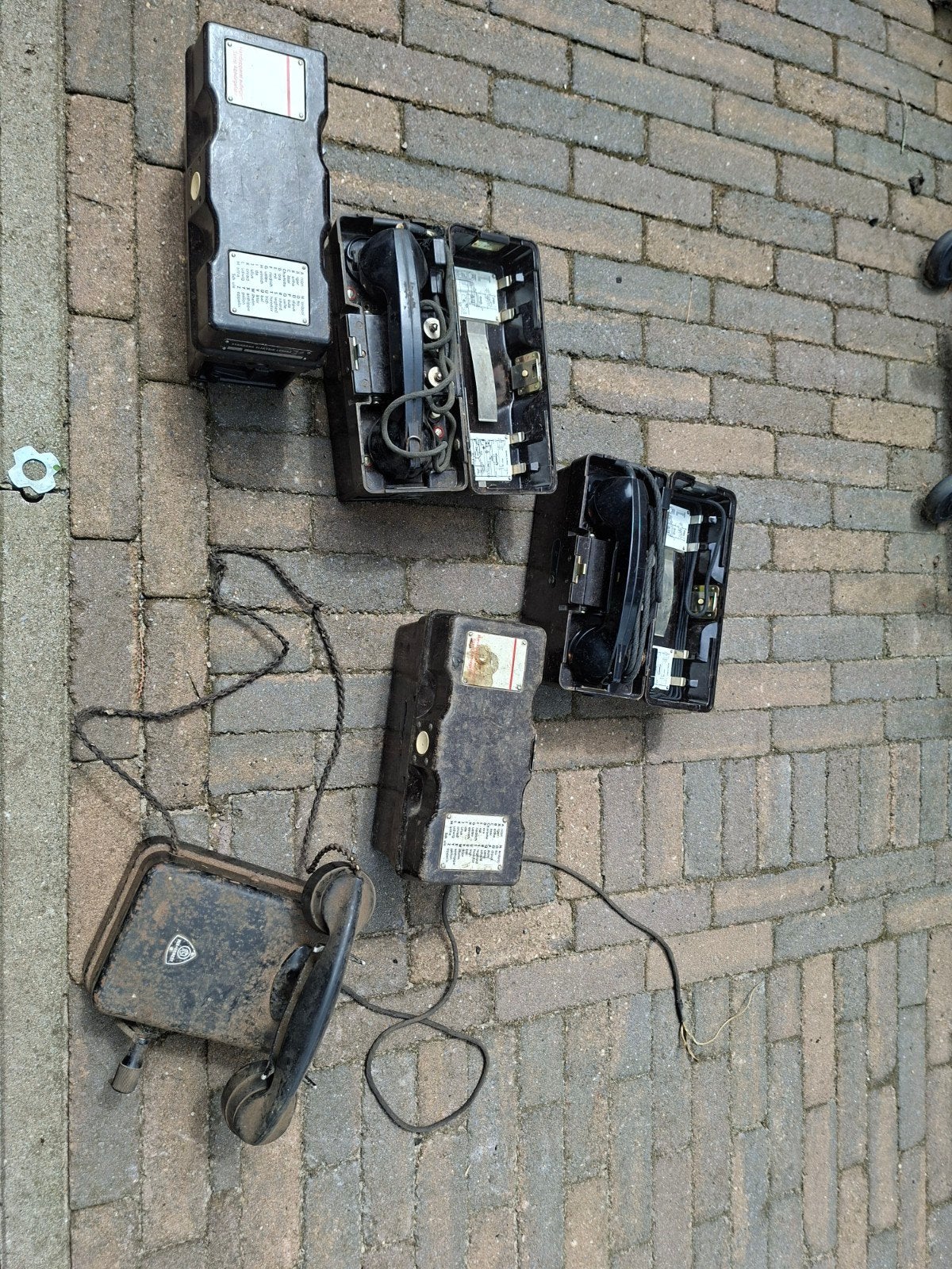 Veldtelefoons SEL en MIX & GENEST, Verzenden, Landmacht, Duitsland