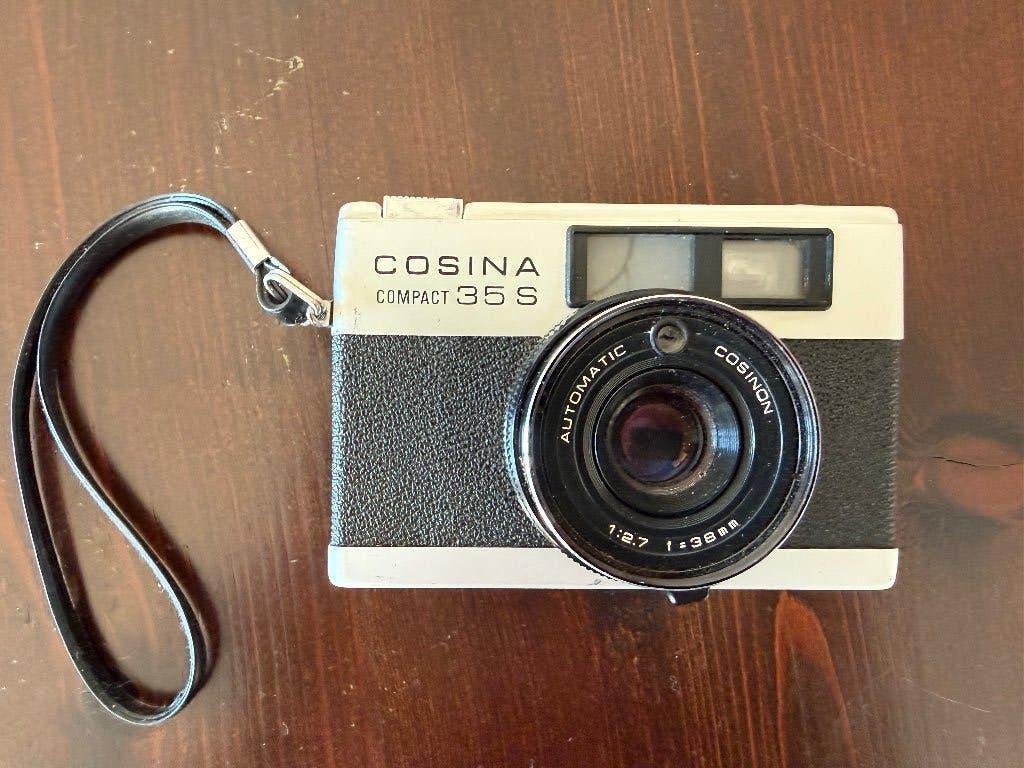Cosina compact analoog camera, Audio, Tv en Foto, Verzenden, Gebruikt, Compact, Overige Merken