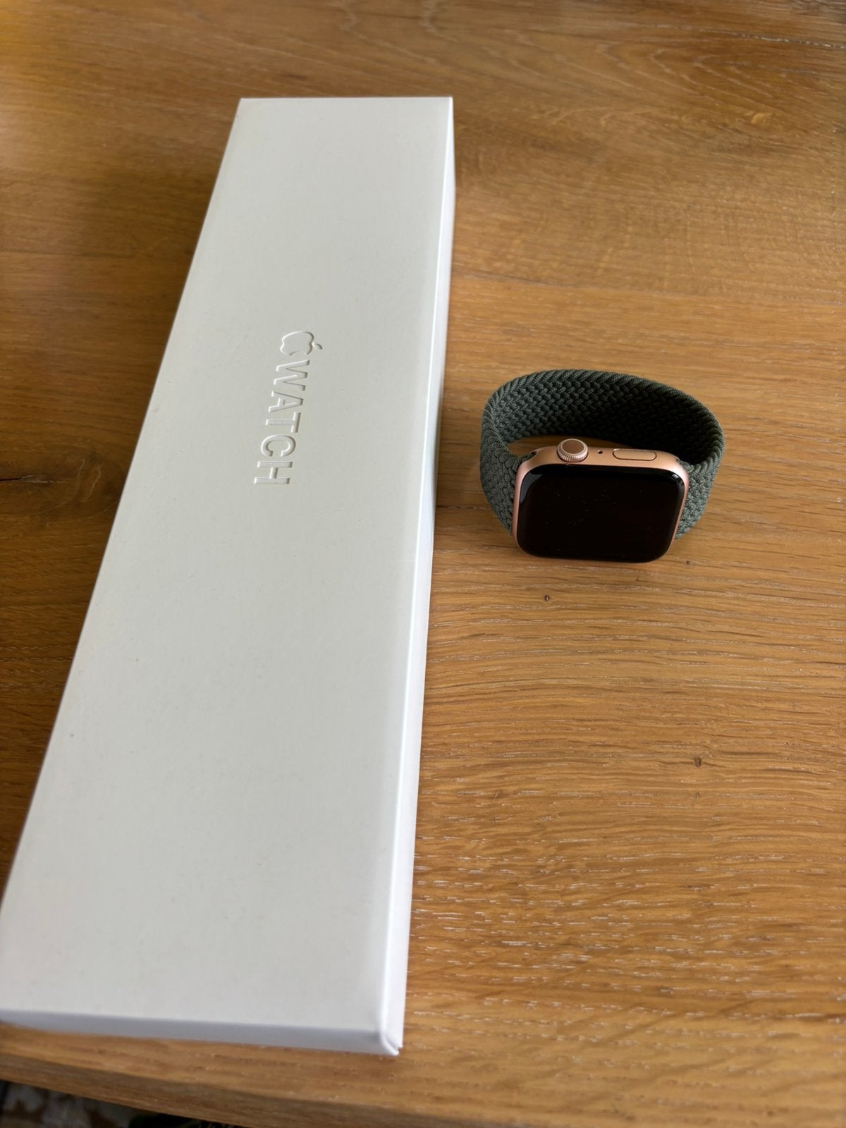 Apple watch series 6 gold aluminium horloge 44mm, Sieraden, Tassen en Uiterlijk, Smartwatches, IOS, Ophalen of Verzenden, Zo goed als nieuw