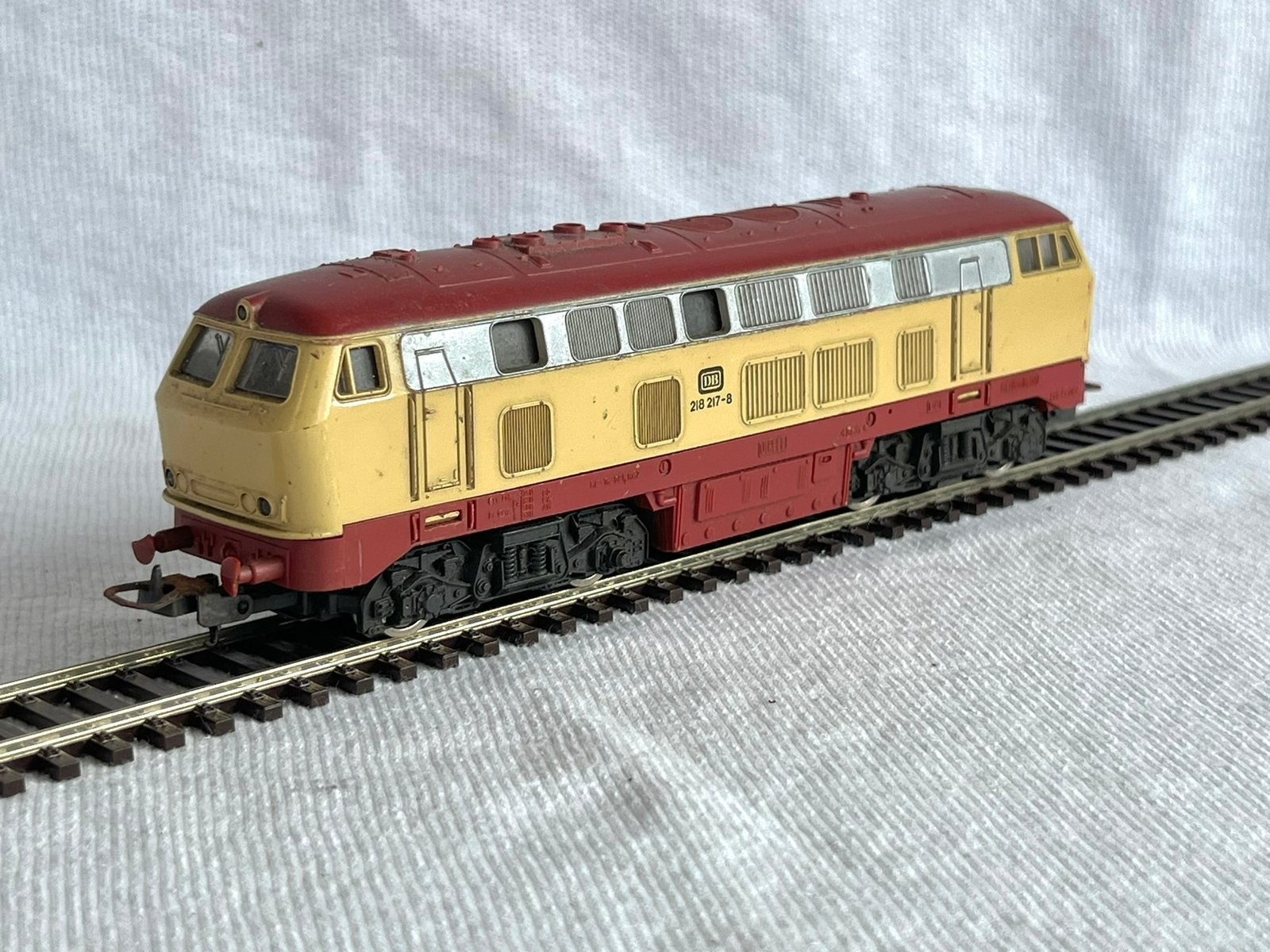 Lima 1631 DB BR 218 217-8 diesellok H0 (1), Gebruikt, Ophalen of Verzenden, Analoog, Lima