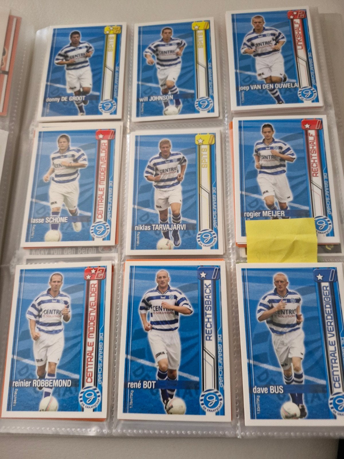 All Stars Trading Cards 2007-2008 De Graafschap, Ophalen of Verzenden, Zo goed als nieuw, Overige binnenlandse clubs, Poster, Plaatje of Sticker