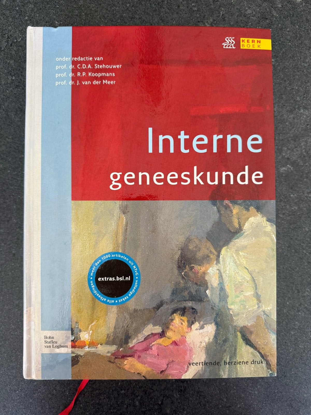 Interne Geneeskunde - Leerboek voor studenten, Boeken, Studieboeken en Cursussen, Ophalen of Verzenden, Beta, Zo goed als nieuw