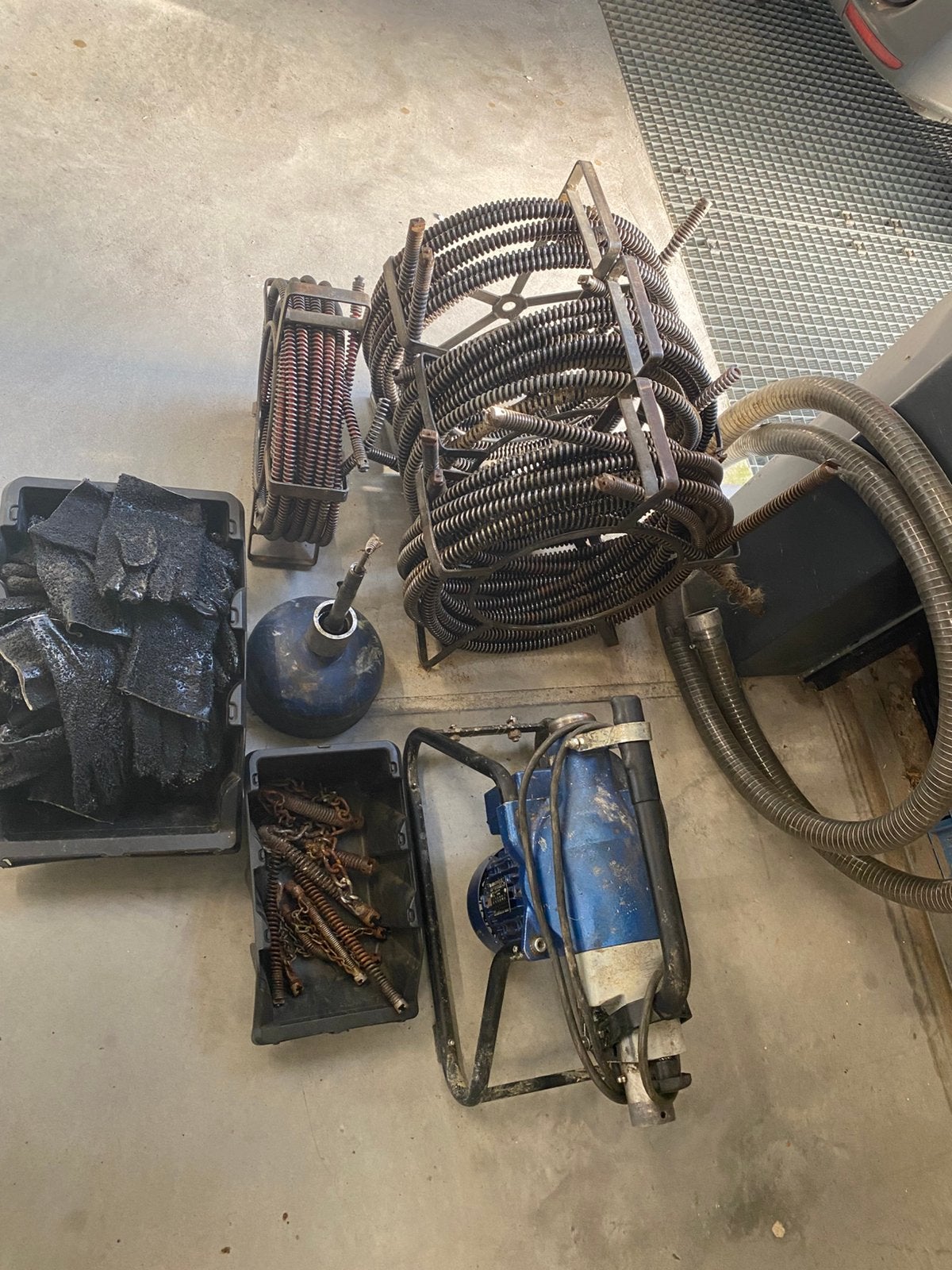 Rioned ontstoppingsmachine K7500 compleet set! Alles incl., Ophalen, Gebruikt, Overige typen, Overige merken
