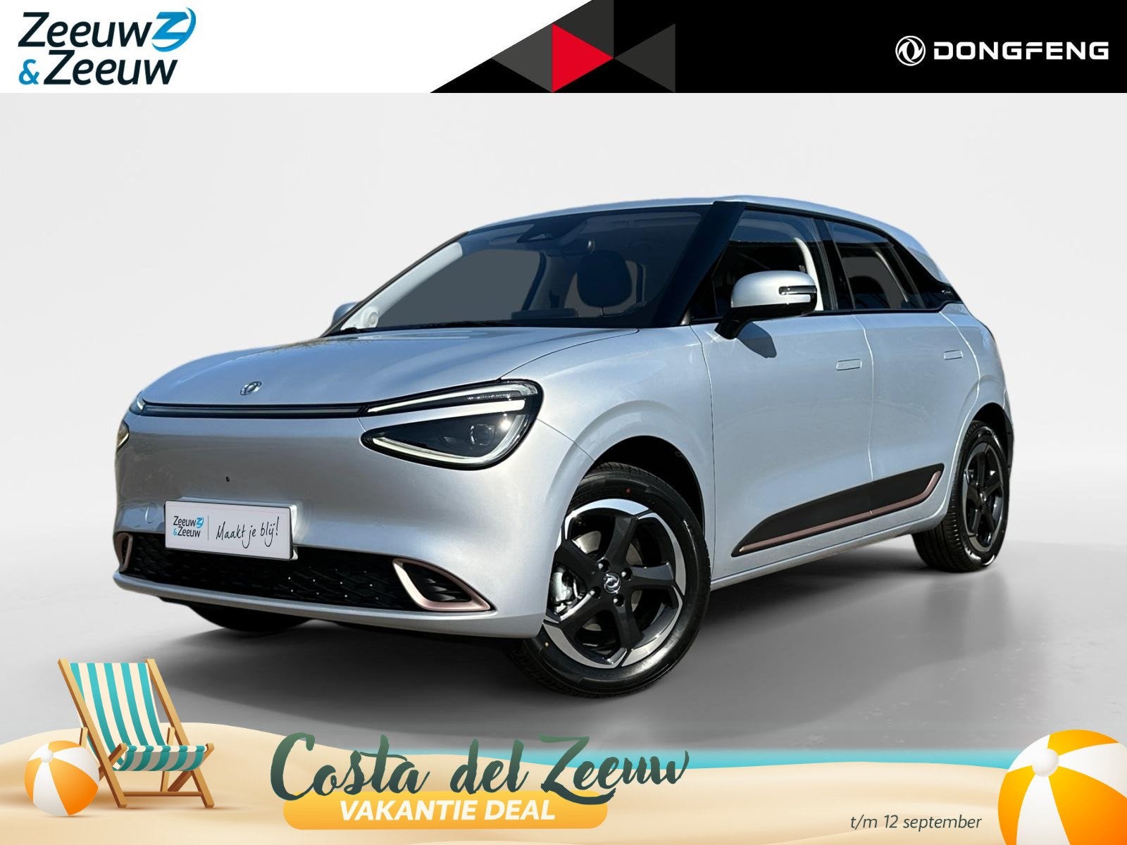 Dongfeng BOX Premium Edition 42 kWh |Full Option|Rijklaarpri, Auto's, Dongfeng, 12 maanden, Stof, 310 km, 95 pk