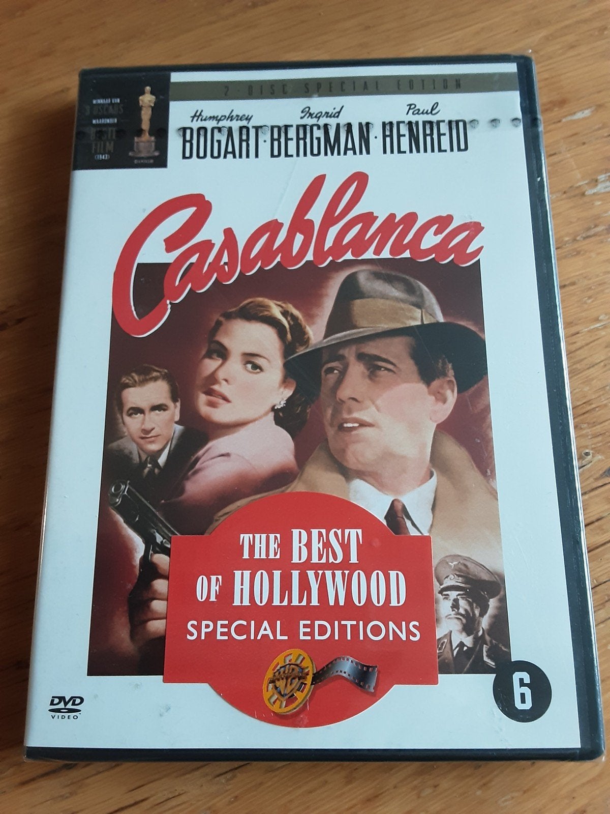 Casablanca (2disk, nieuw in verpakking)., Vanaf 6 jaar, Ophalen, Nieuw in verpakking, Drama