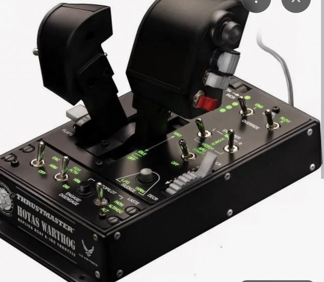 Thrustmaster HOTAS Warthog Dual Throttle - Zeer goede staat, 1 speler, Ophalen of Verzenden, Zo goed als nieuw, Eén computer