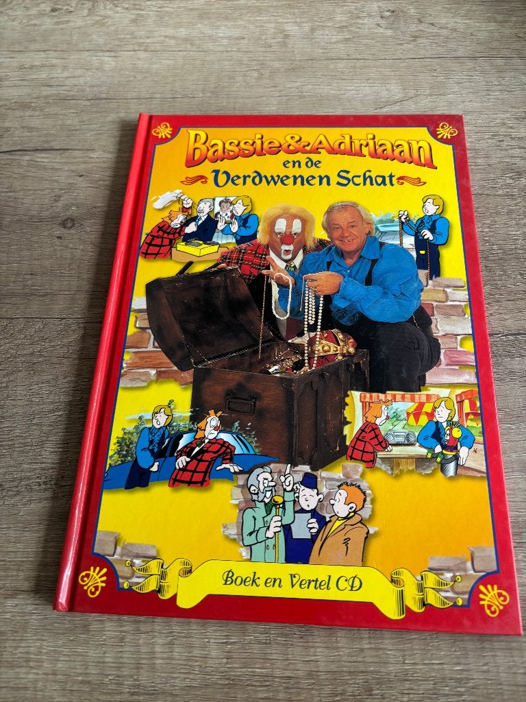 bassie en adriaan boek de verdwenen schat, Ophalen of Verzenden, Zo goed als nieuw, Fictie algemeen