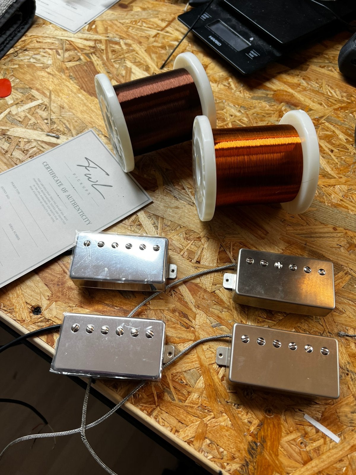 FWL - Brite Buckers [ Humbucker Set ] Handwound, Muziek en Instrumenten, De Eendrachtswerf 51 Rosmalen, Jarvin@vanrosberg.nl, Nieuw