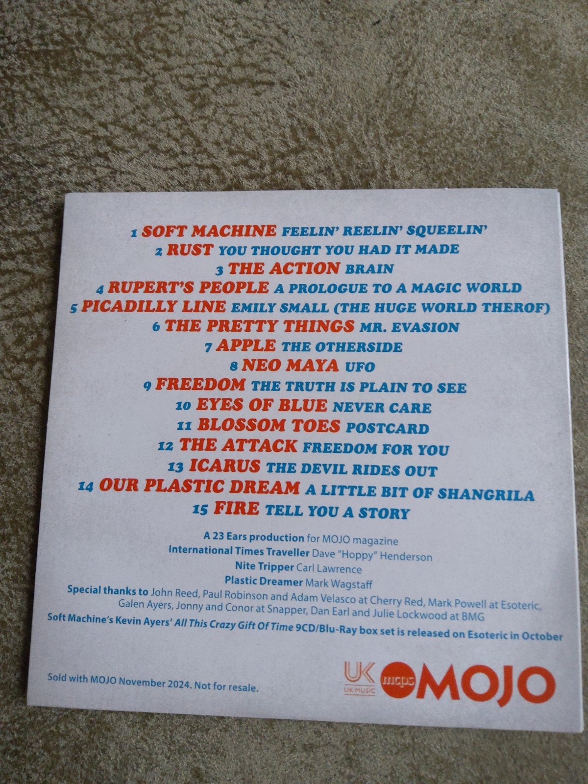 Sampler cd:  o.a. The Pretty Things met Mr. Evasion, Ophalen of Verzenden
