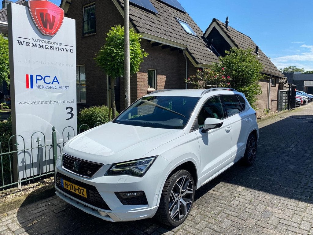 SEAT Ateca 1.5 TSI FR Beats (bj 2020, automaat), 12 maanden, 4 cilinders, Ateca, Wit