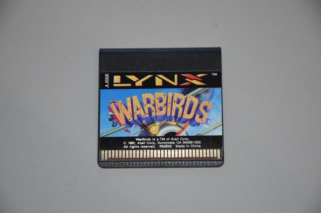 Atari Lynx : Warbirds, Atari Lynx, Racen en Vliegen, Ophalen of Verzenden, Zo goed als nieuw