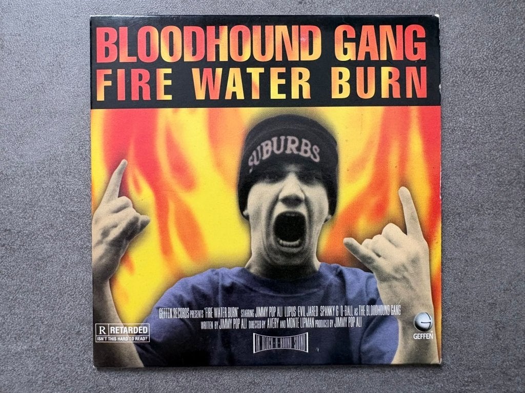 Bloodhound Gang - Fire Water Burn, leuke cardsleeve cd goed, Cd's en Dvd's, Ophalen of Verzenden, Zo goed als nieuw
